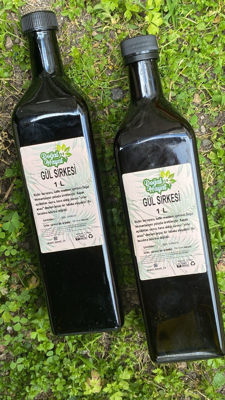 Gül Sirkesi 1 Lt