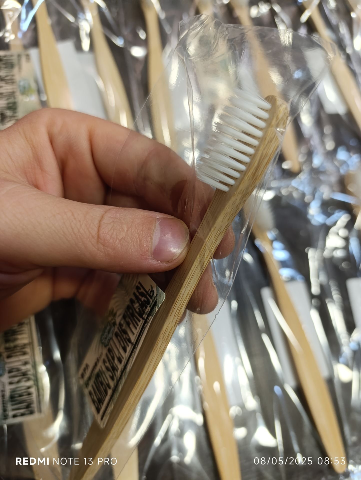 Bambu Saplı Diş Fırçası