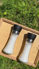 Dolu Tuz Değirmeni / Granül Çankırı kaya tuzu Uzun boy 200Gr