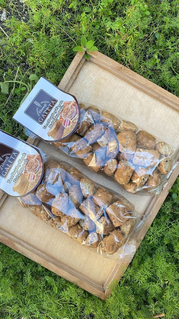 Tam Buğday Kepek Bol Çekirdekli Galeta 180 Gr