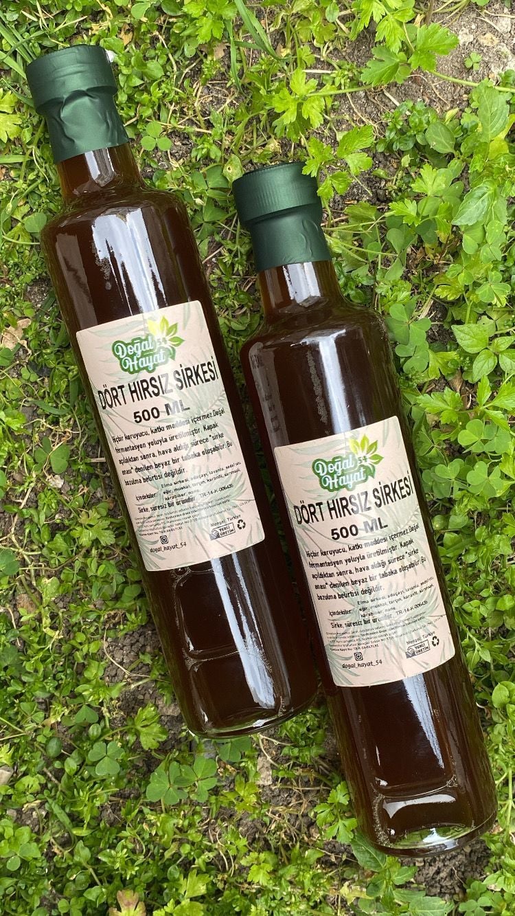 Dört Hırsız Sirkesi 500 ml
