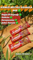 Züber Kırmızı Meyveli Granola Bar