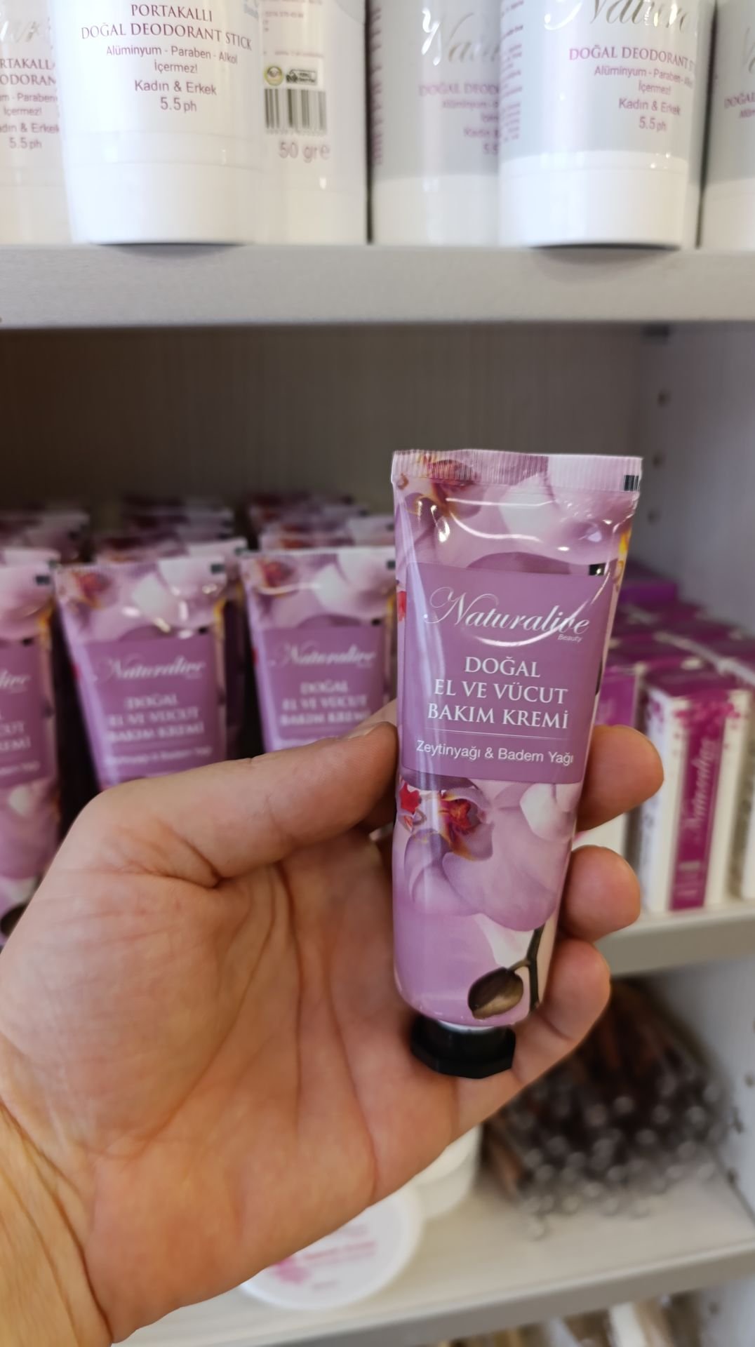 Naturalive El ve vücut bakım kremi 50 ml