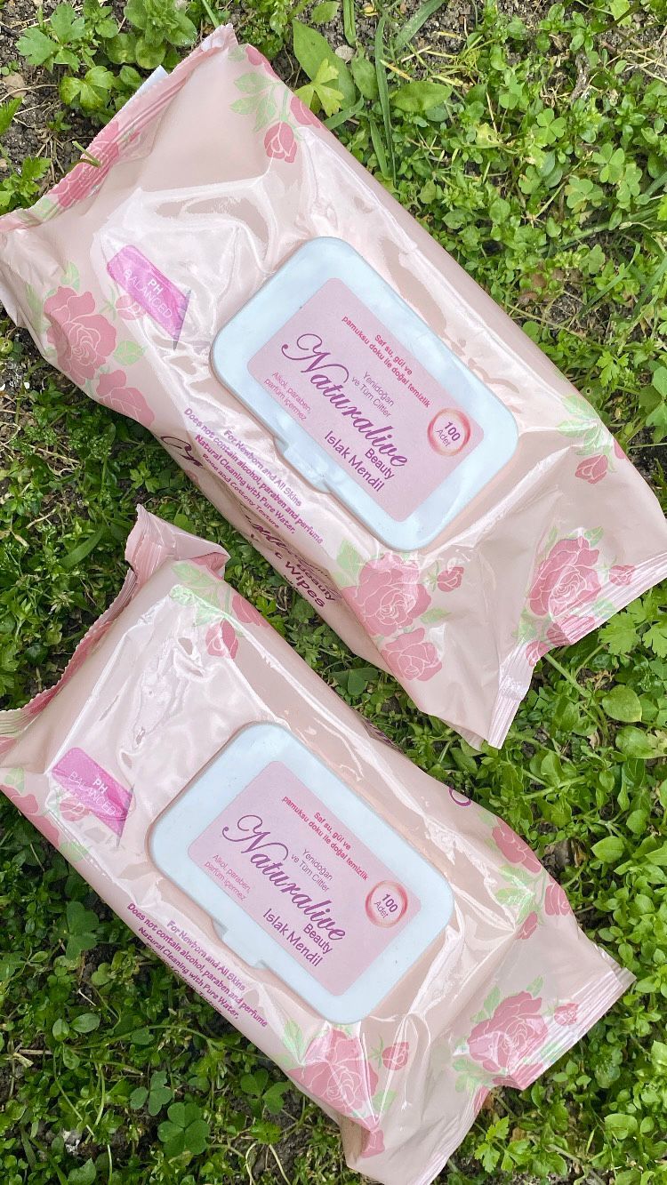 Naturalive Doğal Islak Mendil 100 adet