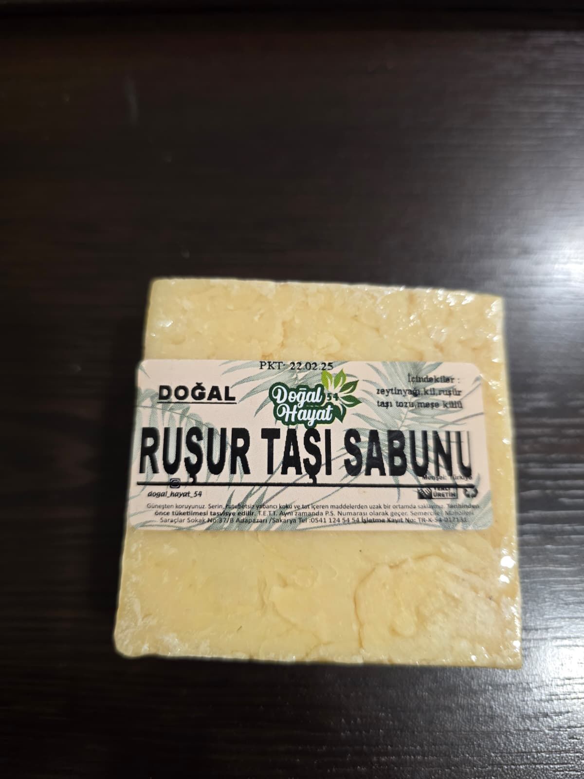 Ruşur Taşı Sabunu