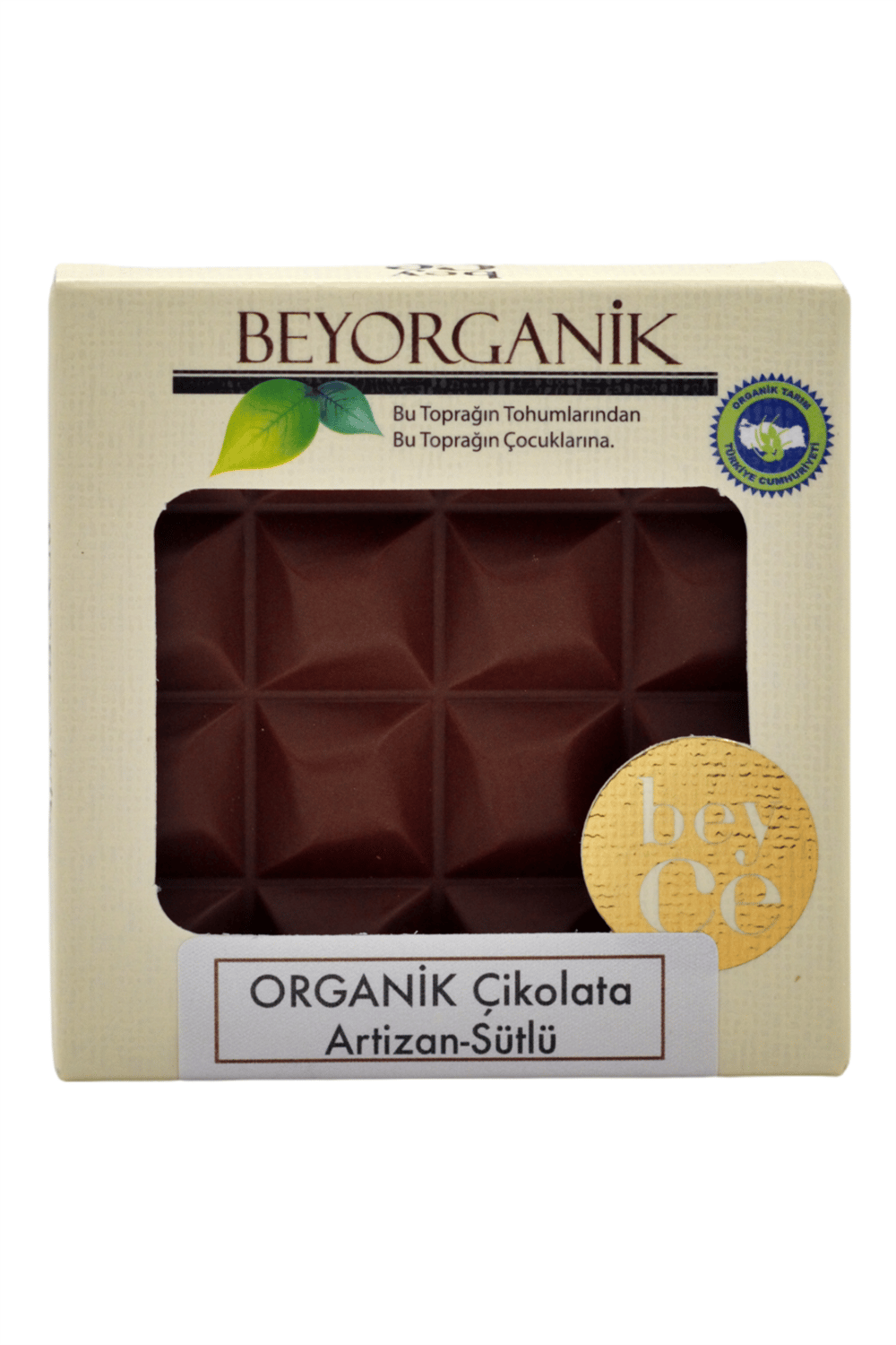 Organik Çikolata Artizan Sütlü 40gr