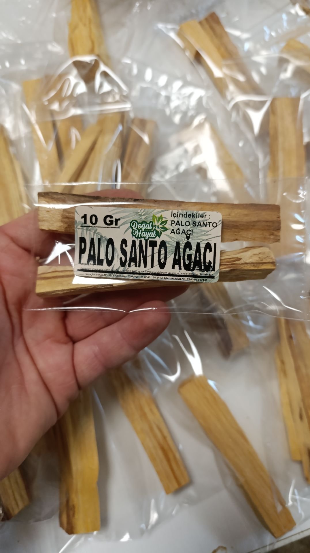 PALO SANTO AĞACI TÜTSÜ 10 GR