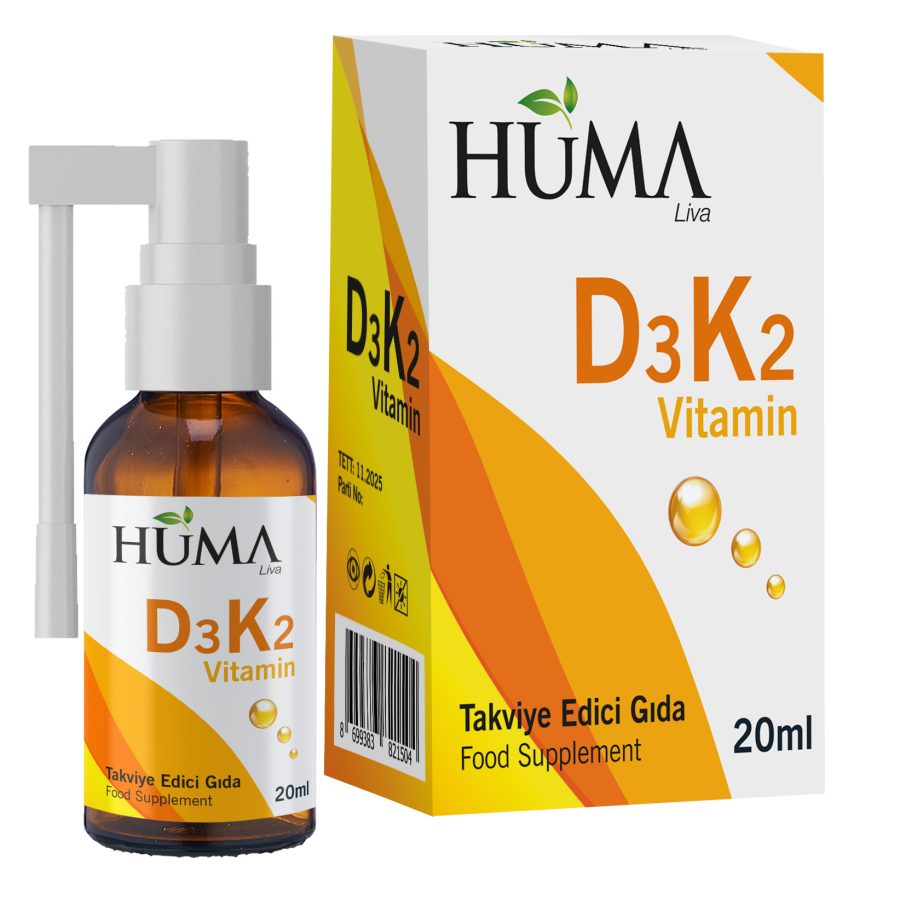 Huma Liva D3 K2 Vitamini ( D VİTAMİNİ)