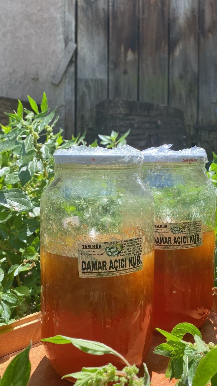 Damar Açıcı Kür (Bal-Sarımsak-Limon) 1 KAVANOZ