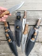 BABALI OĞULLU KAMP BIÇAK SETİ KILIFLI