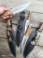 BABALI OĞULLU KAMP BIÇAK SETİ KILIFLI