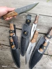 BABALI OĞULLU KAMP BIÇAK SETİ KILIFLI