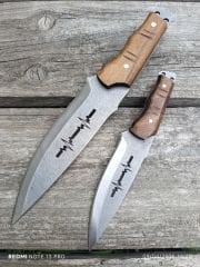 BABALI OĞULLU KAMP BIÇAK SETİ KILIFLI