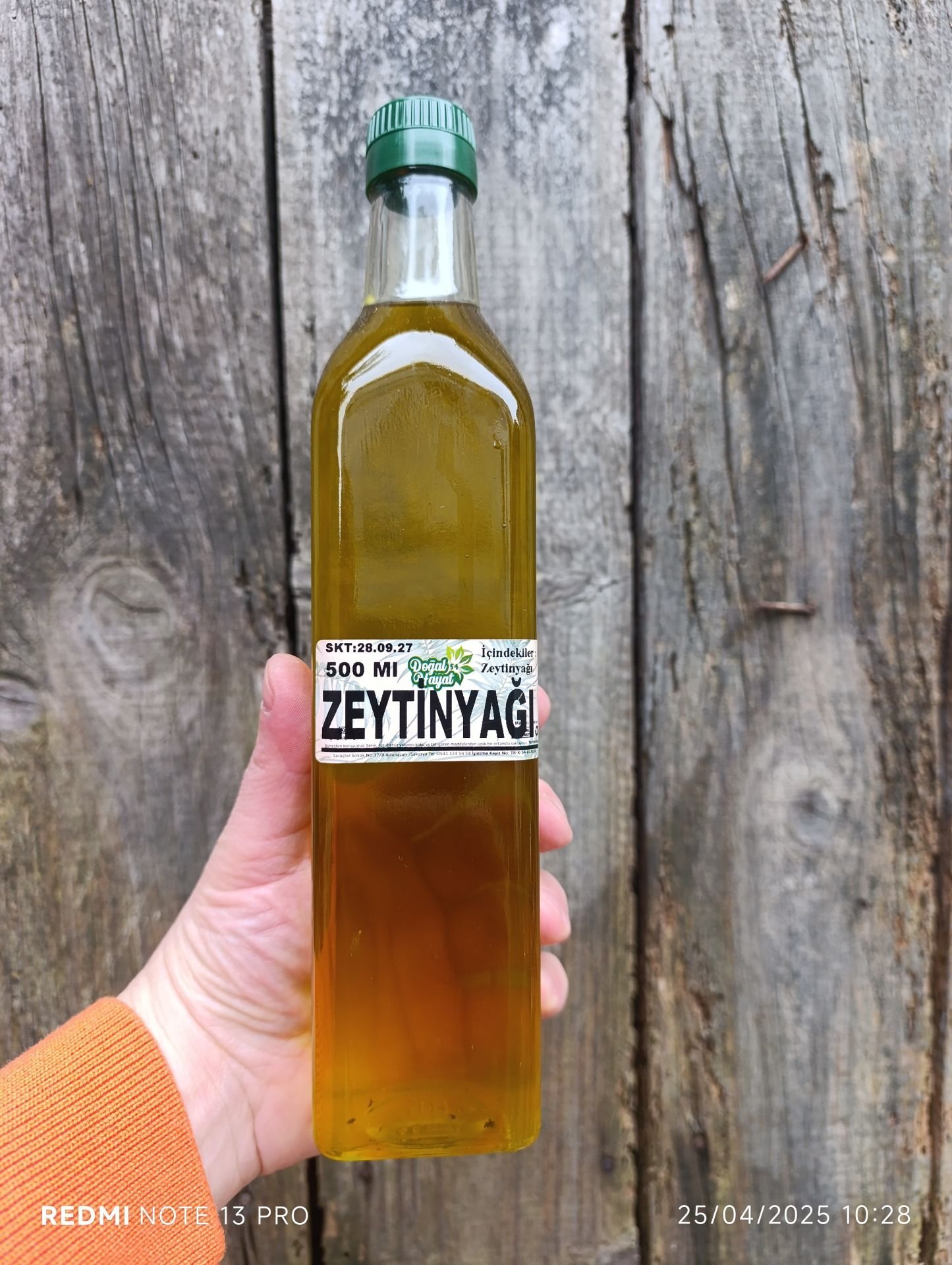 ZEYTİNYAĞI 500 ML