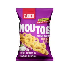 Noutos Nohut Cipsi Ekşi Krema ve Soğan Çeşnili 55gr