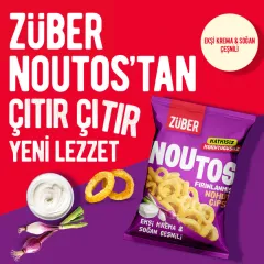 Noutos Nohut Cipsi Ekşi Krema ve Soğan Çeşnili 55gr