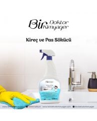 BİR DOKTOR BİR KİMYAGER Kireç ve Pas Sökücü (750 mL)
