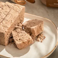 Rafine Şeker İlavesiz - Kakaolu Taze Tahin Helvası 400g