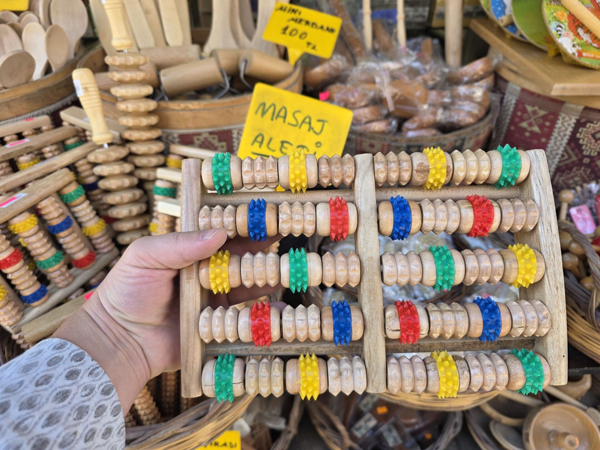 AYAK MASAJ ALETİ 2 Lİ BÜYÜK BOY