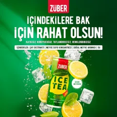 ZÜBER Ice Tea Limon 250ml