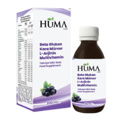 NATURALİVE Beta Glukan Kara Mürver L-Arjinin Multivitamin 200 ml