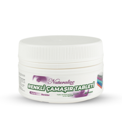 NATURALIVE Renkli Çamaşır Tableti (60 Tablet)
