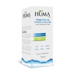 HÜMA Omega 3 Balık Yağı 153 ml