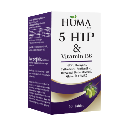 HÜMA 5 HTP Vitamin B6 60 tablet