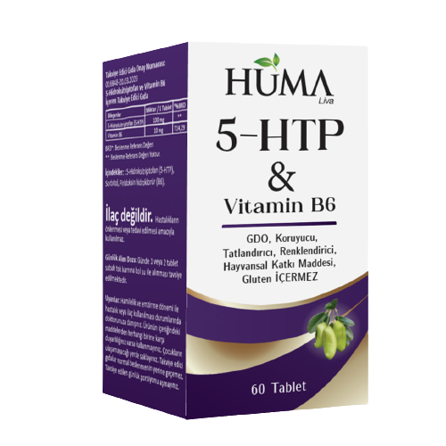HÜMA 5 HTP Vitamin B6 60 tablet
