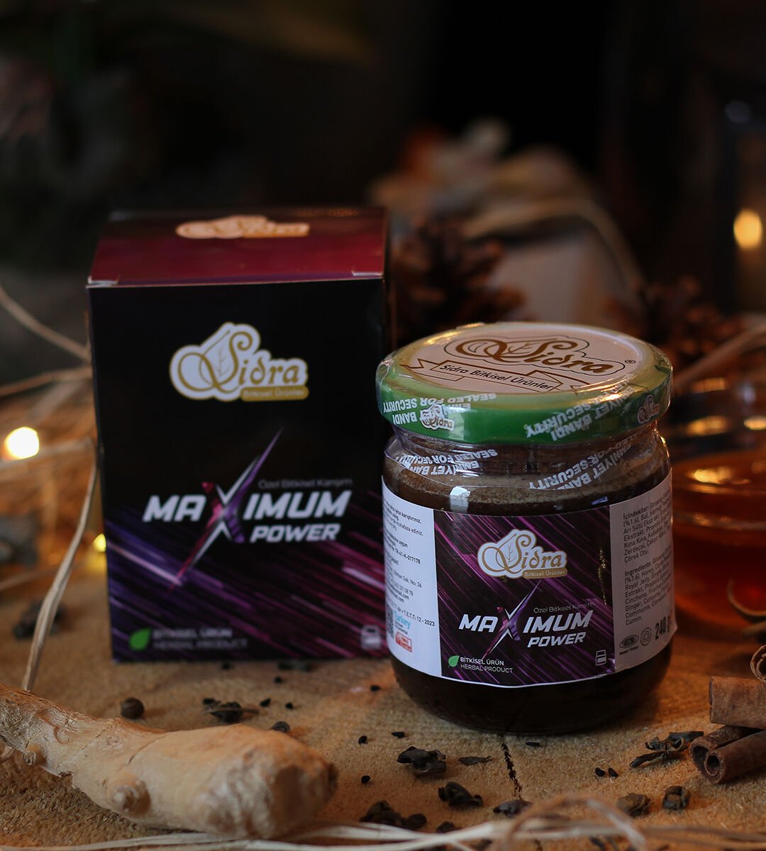 Sidra Maximum Power Epimedyum Karışımlı Macun 240g