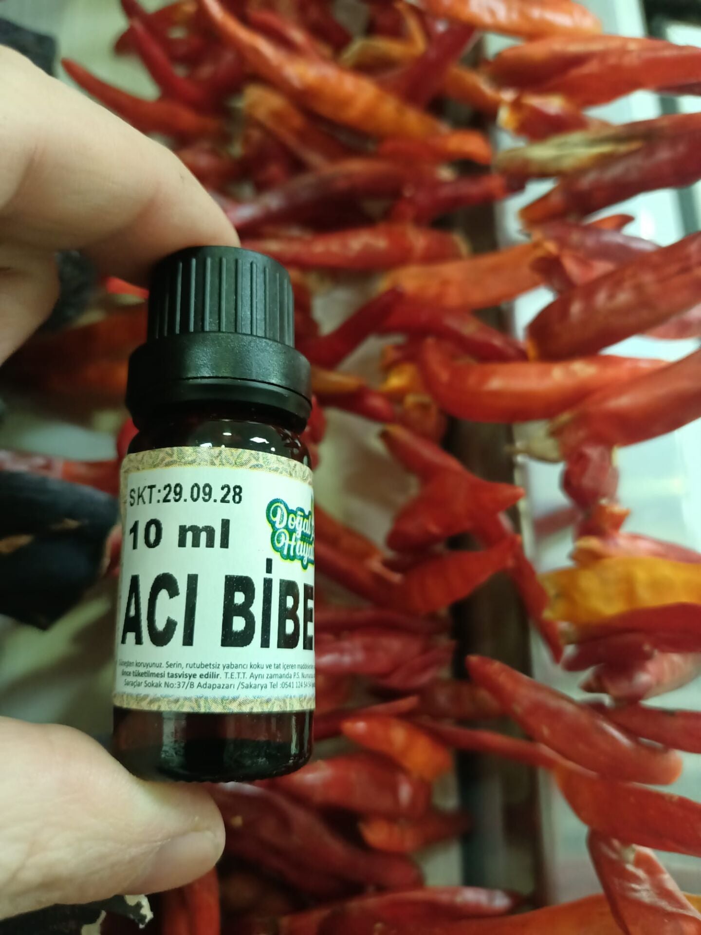 Acı Biber Yağı 10 ML