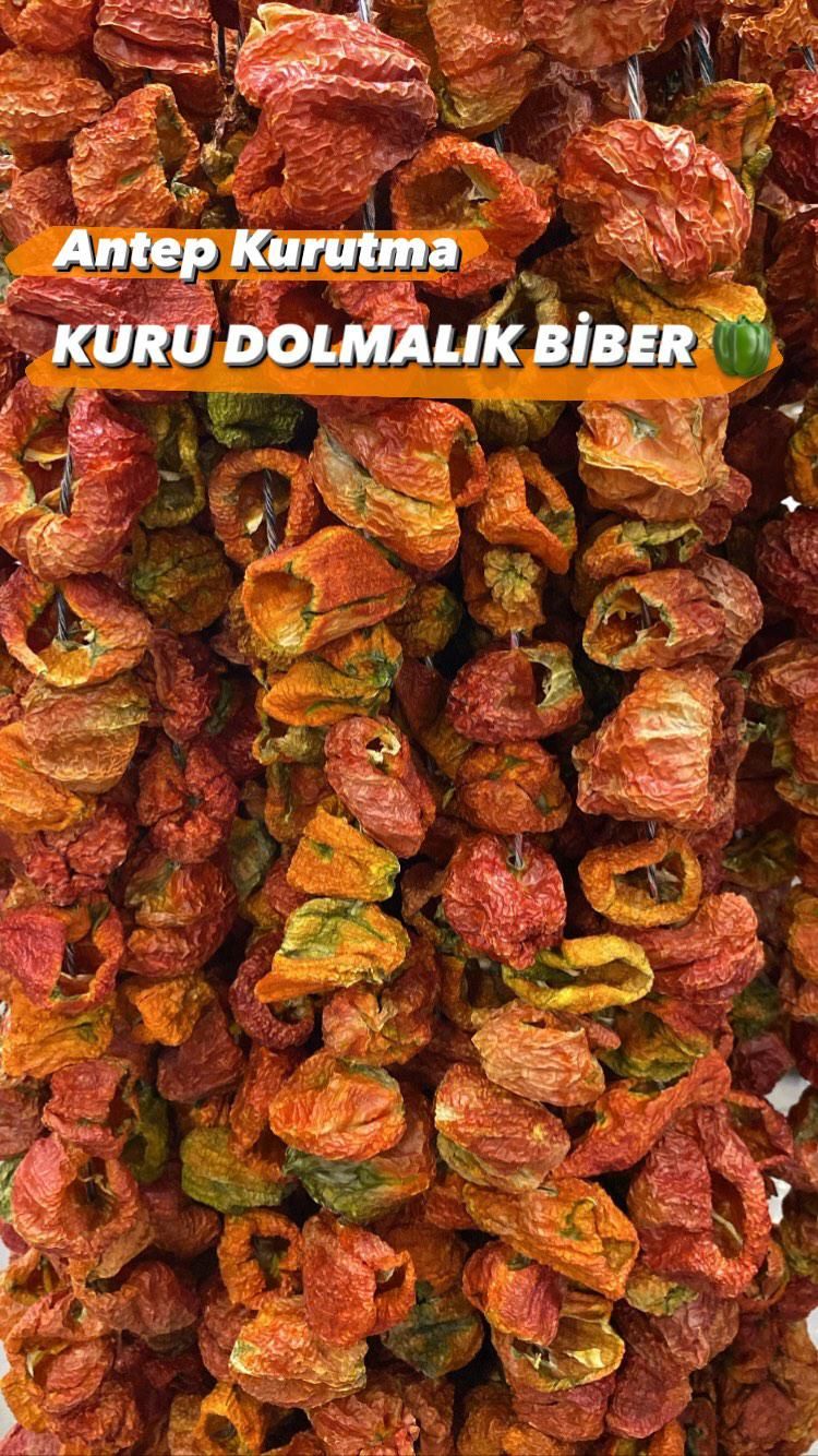 Kurutulmuş Biber 1 bağ (yaklaşık 50 Adet)