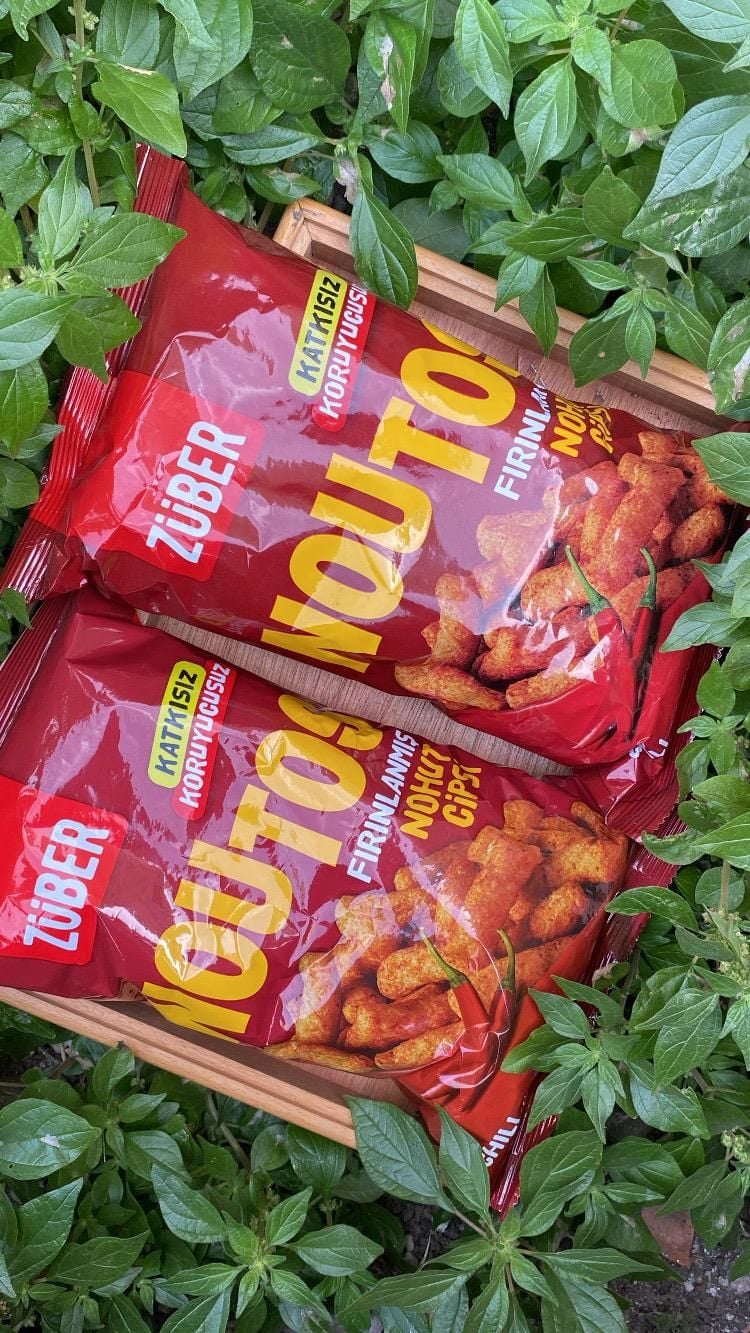 Züber Chili Baharatlı Fırınlanmış Nohut Cipsi 55 Gr