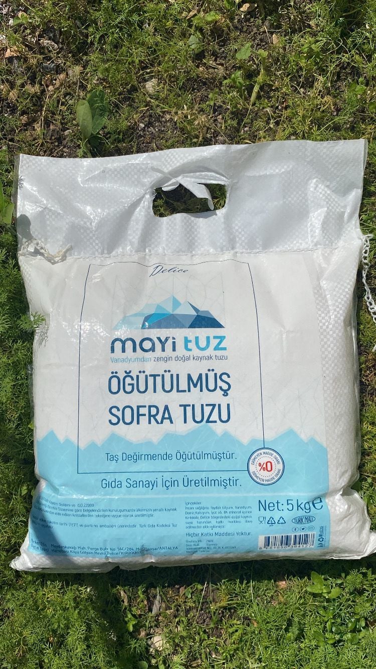Mayi tuz / Delice Tuzu öğütülmüş 5 Kg