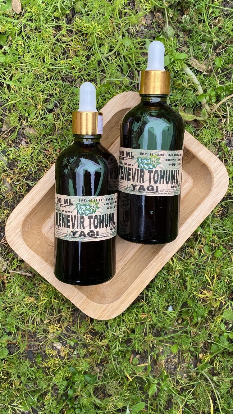Kenevir Tohumu Yağı 100 Ml