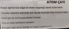 Atom Çayı (ZİYA DEDE) 150 Gr