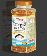 Balen Omega-3 Balık Yağı (100 Yumuşak kapsül 1000 Mg)