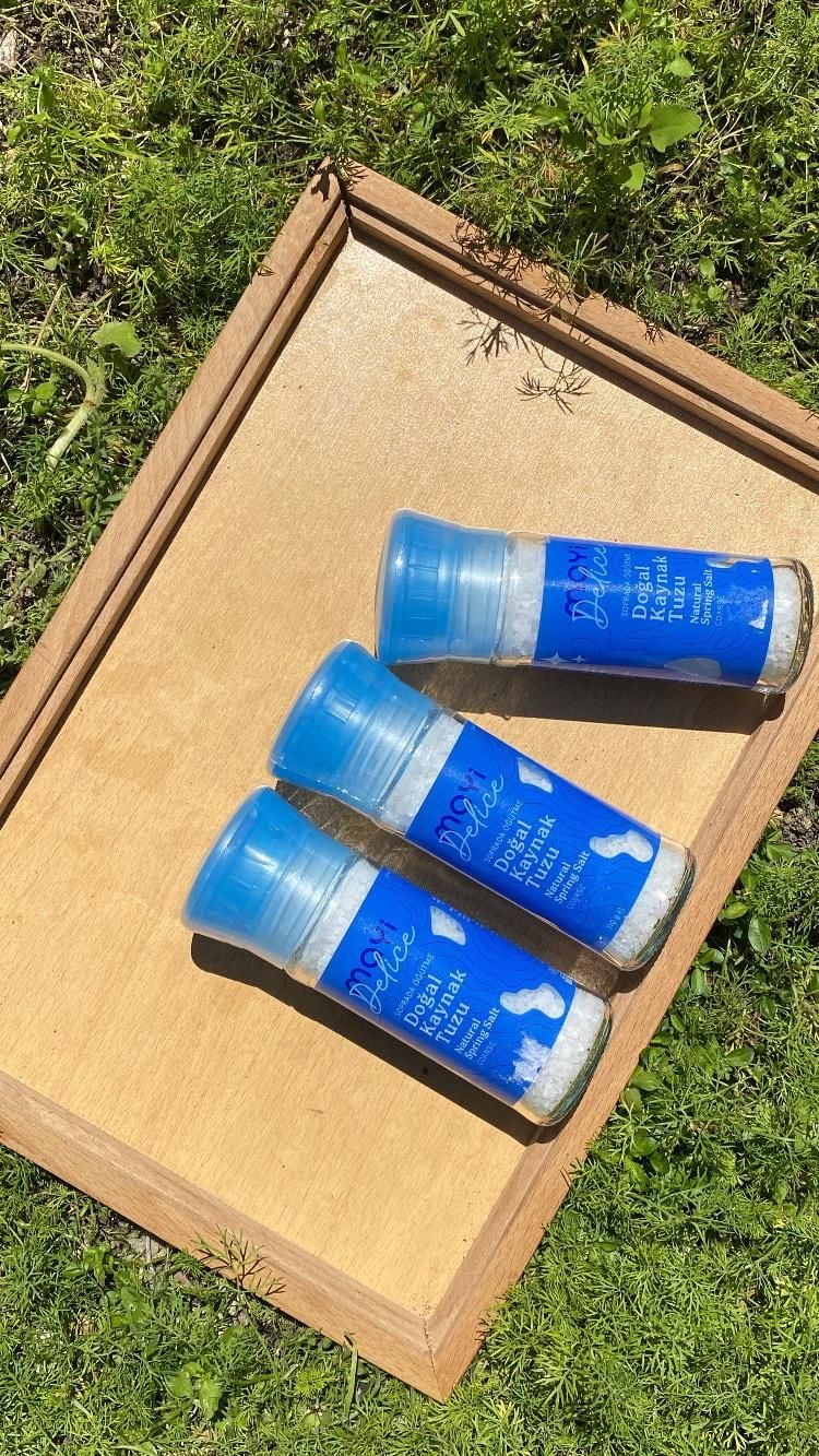 Mayi Tuz / Delice Doğal Kaynak Tuzu Seramik Değirmen (Sofrada Öğütme)  Adet