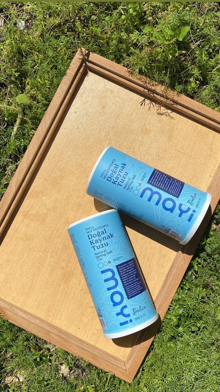 Mayi Tuz / Delice Doğal İyotlu İnce Kaynak Tuzu  250 Gr