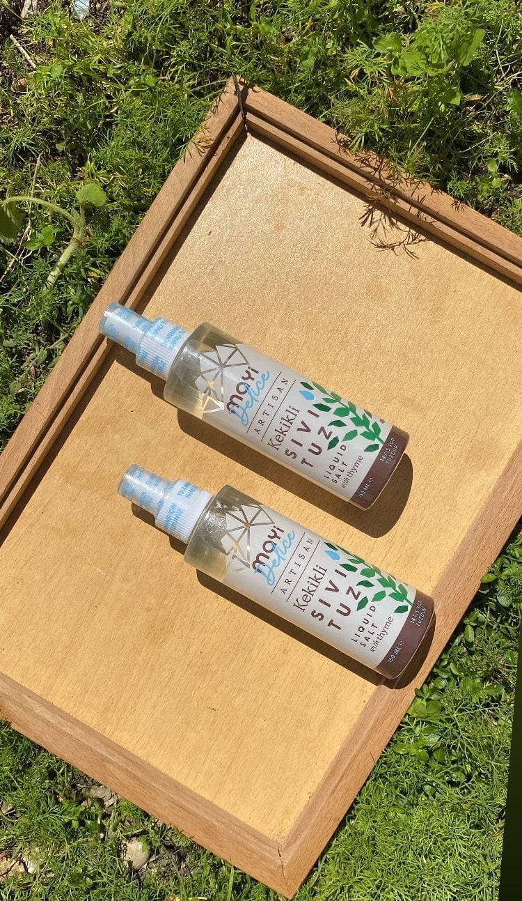 Mayi Delice Doğal Artisan Kekikli Sıvı Tuz 150 Ml