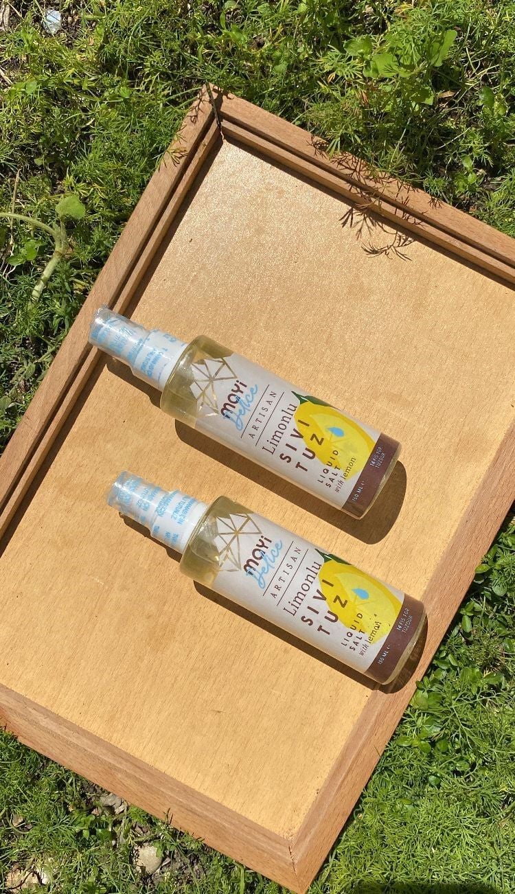 Mayi Delice Doğal Artisan Limonlu Sıvı Tuz 150 Ml