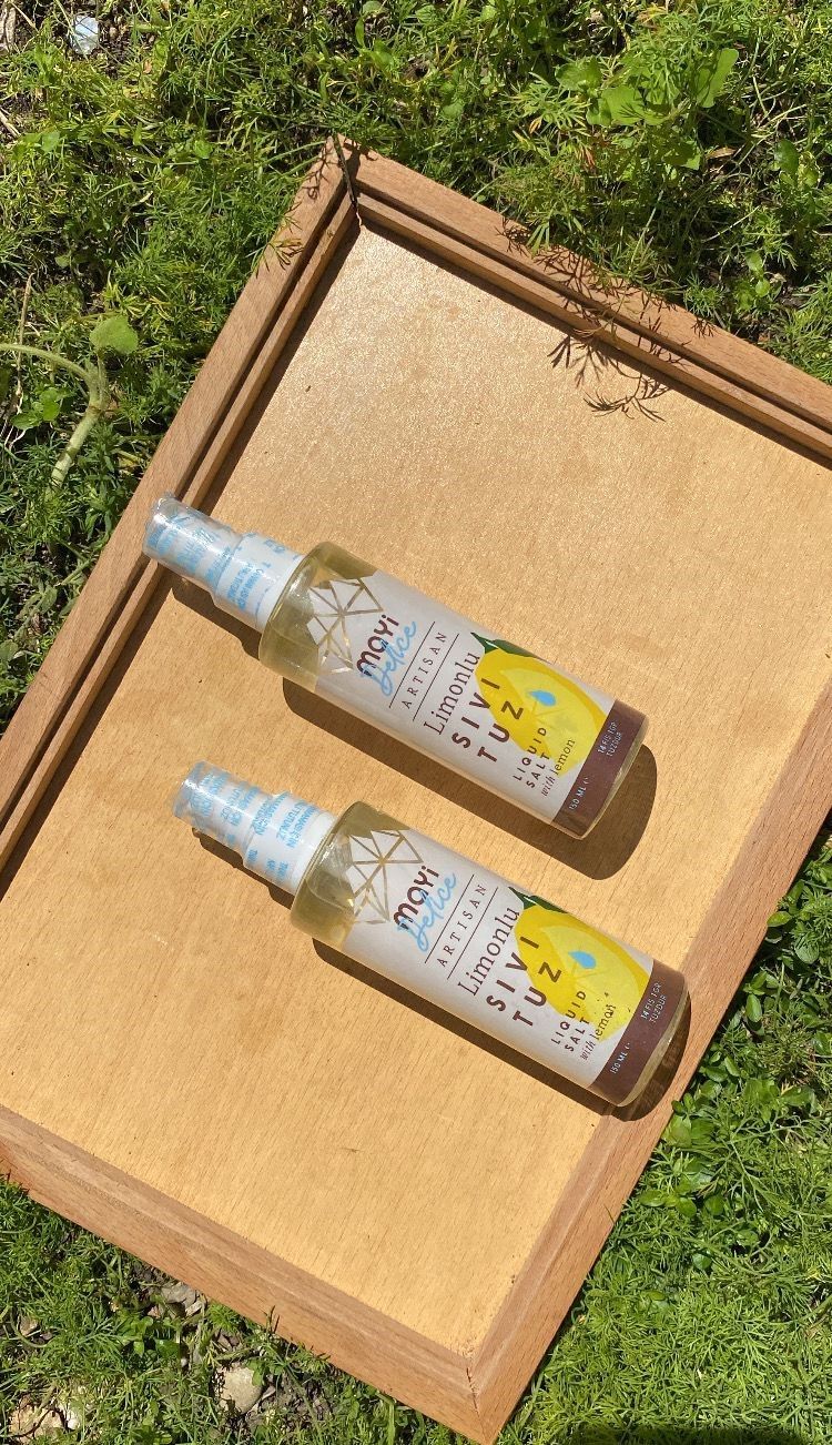 Mayi Delice Doğal Artisan Limonlu Sıvı Tuz 150 Ml