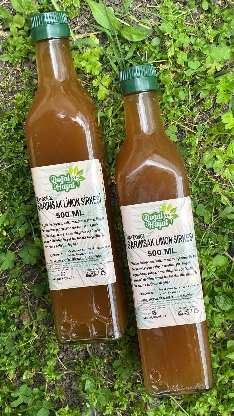 Maydanoz sarımsak limon Sirkesi 500 ML